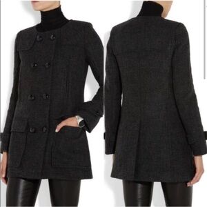 Isabel Marant Etoile Clifford
Charcoal Wool/Alpaca BlendPea
Coat 34